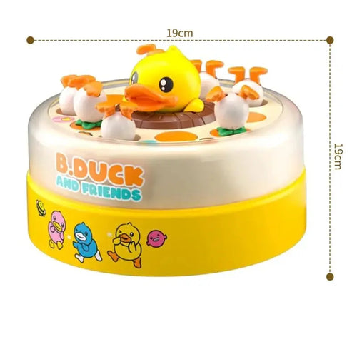 Children's Yellow Bouncing Duck Toy, Spinning Concentration Training Puzzle, Parent-Child Interactive Toy for Better Focus Daily Finds