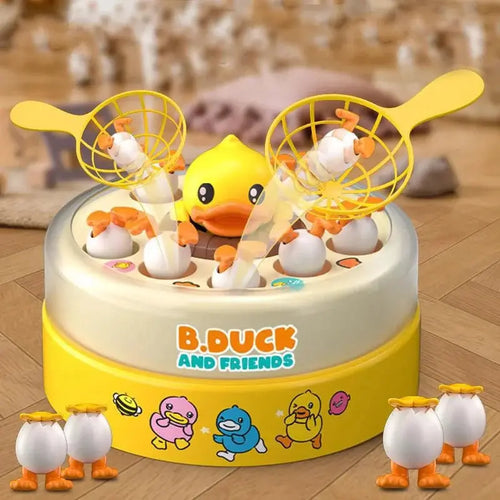 Children's Yellow Bouncing Duck Toy, Spinning Concentration Training Puzzle, Parent-Child Interactive Toy for Better Focus Daily Finds