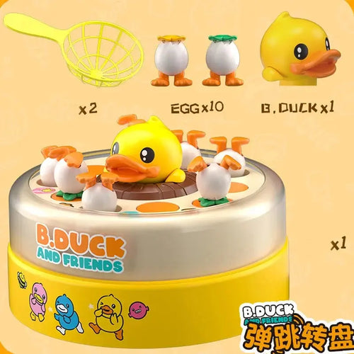 Children's Yellow Bouncing Duck Toy, Spinning Concentration Training Puzzle, Parent-Child Interactive Toy for Better Focus Daily Finds