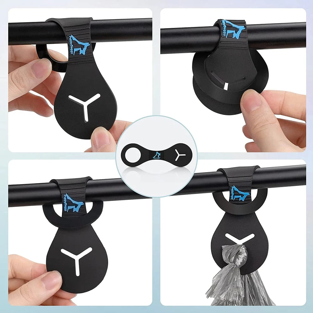 Hands-Free Dog Poop Bag Holder