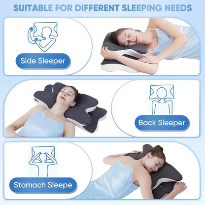 Contoured Memory Foam Pillow Daily Finds