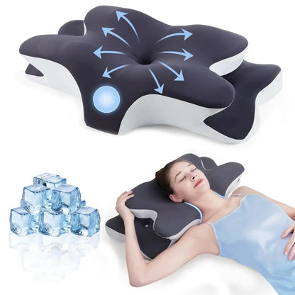 Contoured Memory Foam Pillow Daily Finds