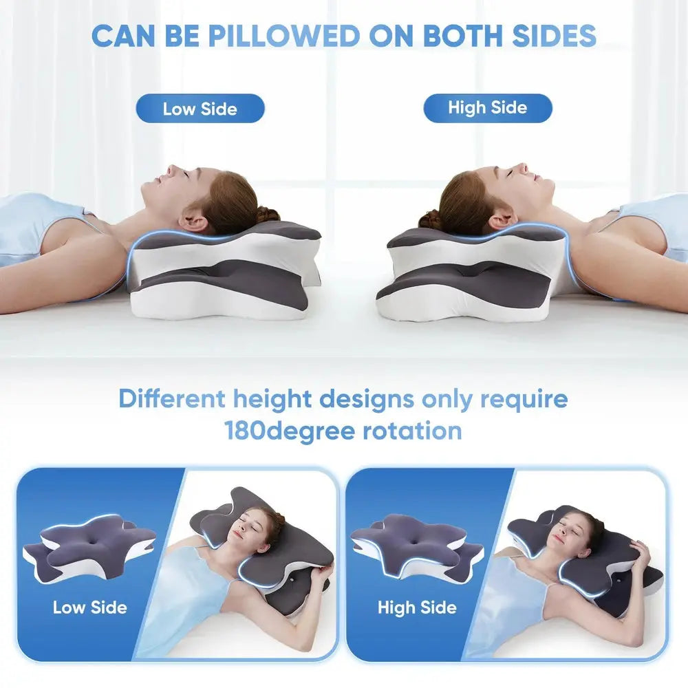 Contoured Memory Foam Pillow Daily Finds