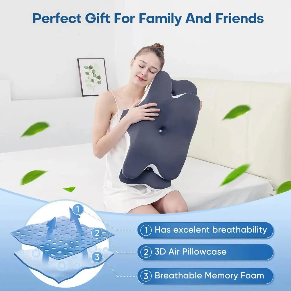 Contoured Memory Foam Pillow Daily Finds