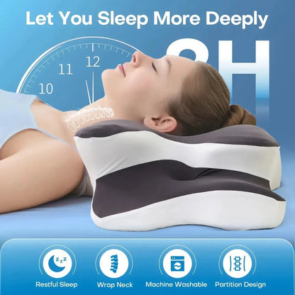 Contoured Memory Foam Pillow Daily Finds