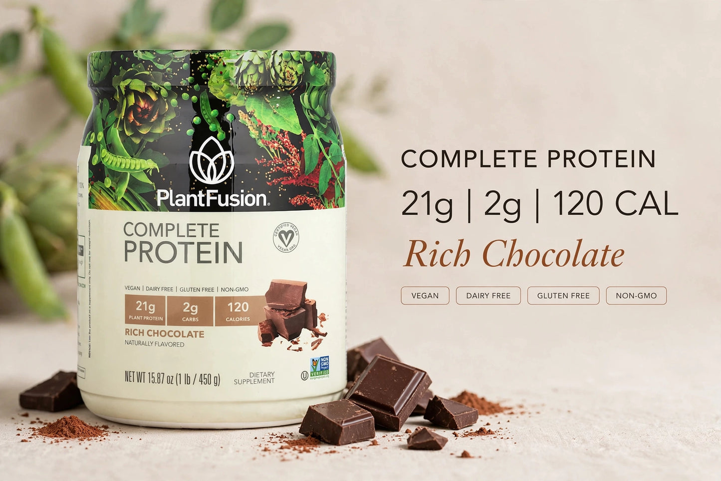 Plantfusion Complete Protein, Protein Powders