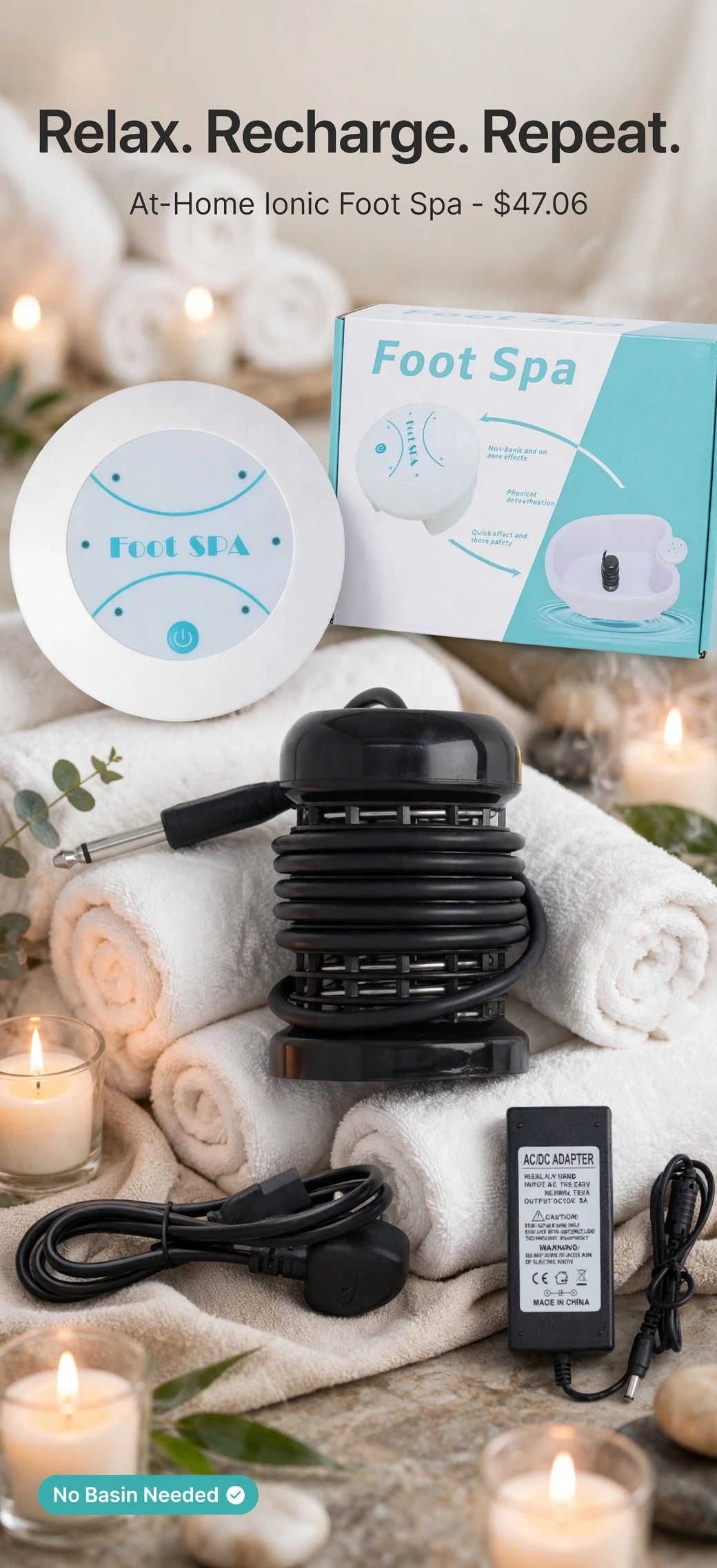 Ionic Detox Foot Spa